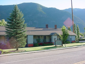 Alberton Montana cherishes its Community Center with the railroad ties to the past.