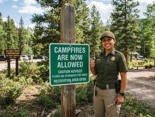 Thumbnail for the post titled: Fire Restrictions have been lifted